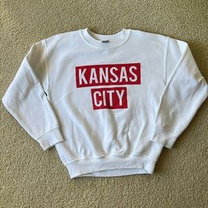 Pink dink sweatshirt- KC